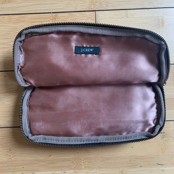 J. Crew Zipper Ruffle Design Wallet Clutch - Picture 5 of 6